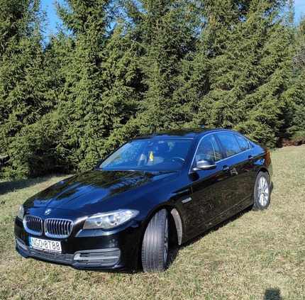 BMW Seria 5 cena 65000 przebieg: 202000, rok produkcji 2014 z Gniew małe 781